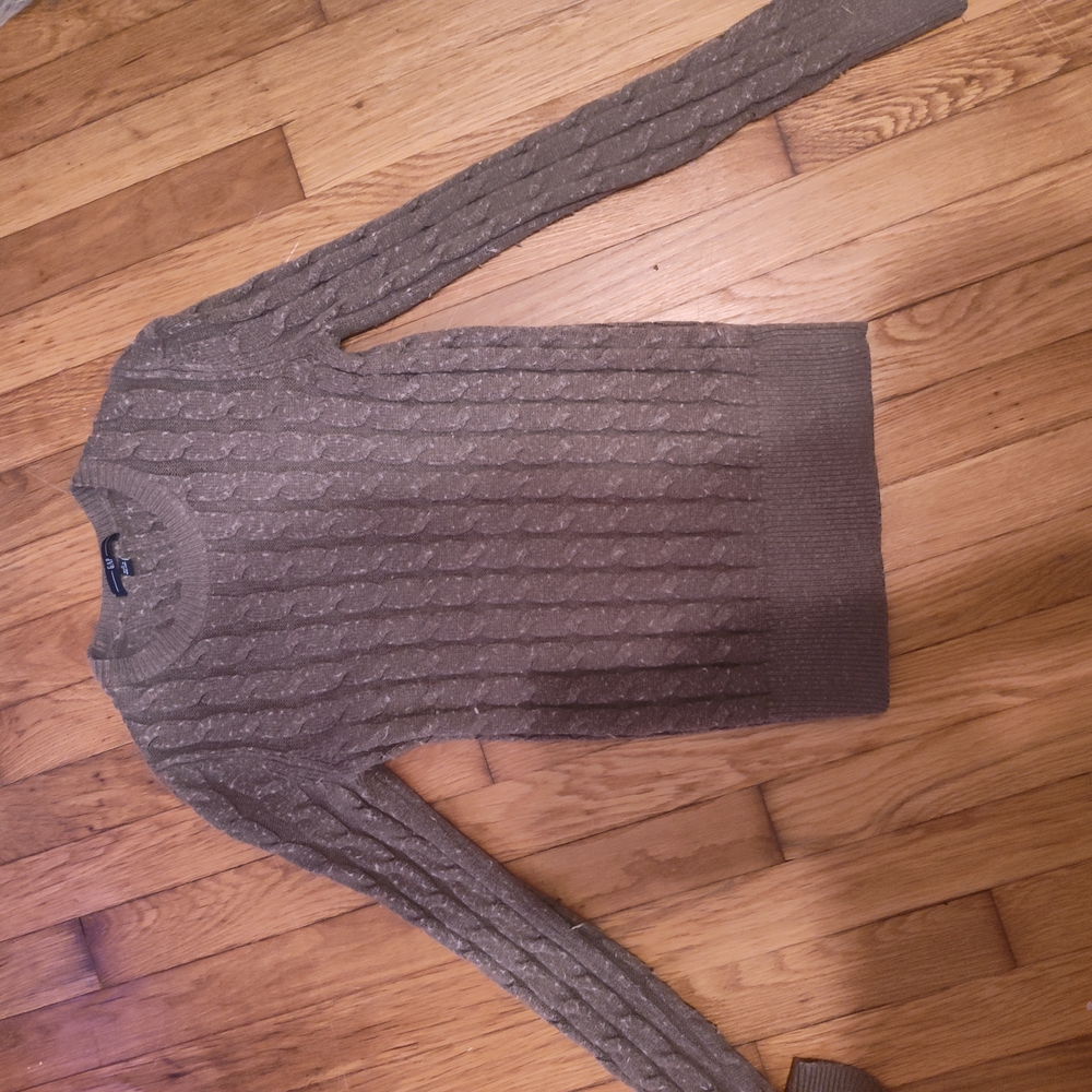 Cable Knit Sweater in Taupe